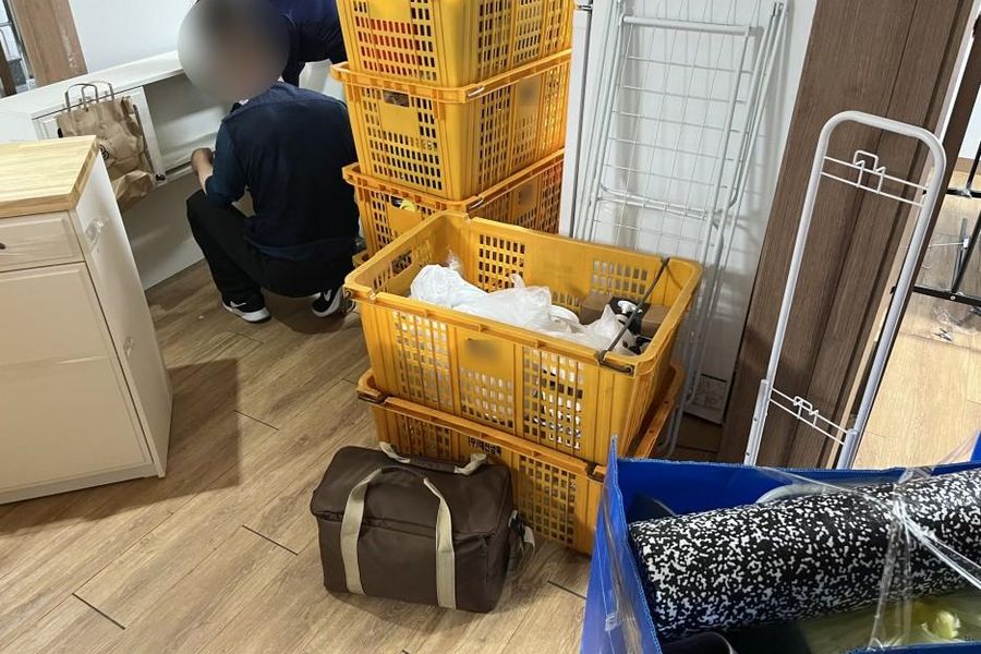 대덕구 갈전동 작업 당일 현장
