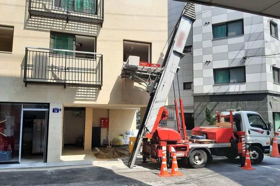 동구 이사동 이사 현장 기록