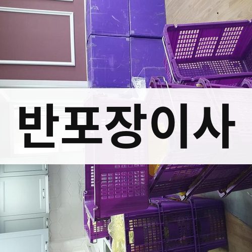 대전 동부 반포장이사 장거리이사